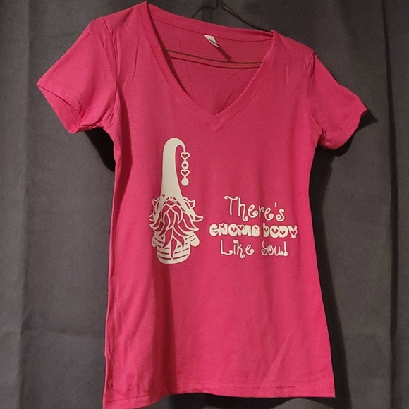 Valentine's Day Gnome V-neck - Picture 2 of 3